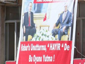 Afiş krize neden oldu