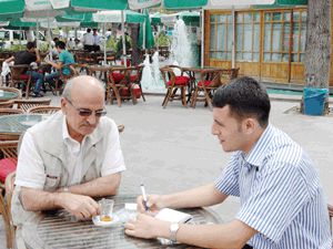 Darbeye rest çektiler