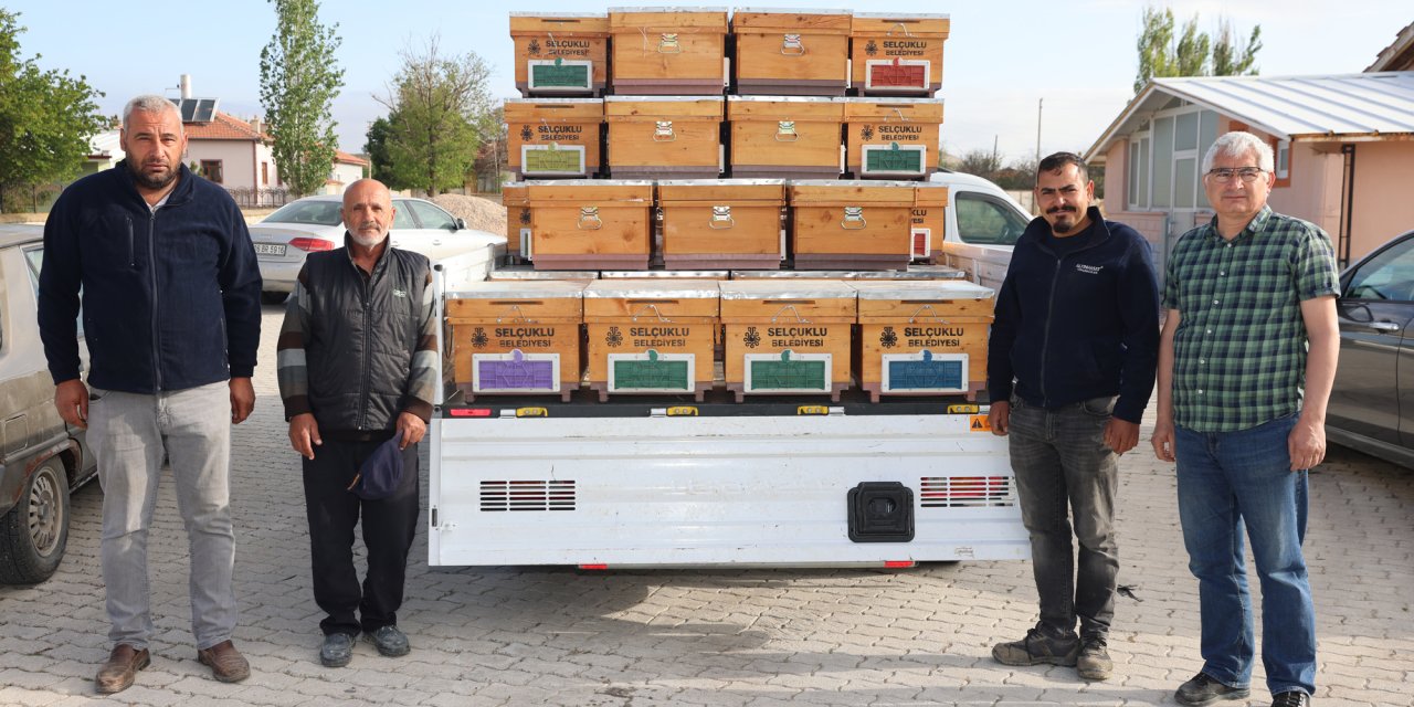 Konya'da yüzde 50 hibeli arılı kovan desteği
