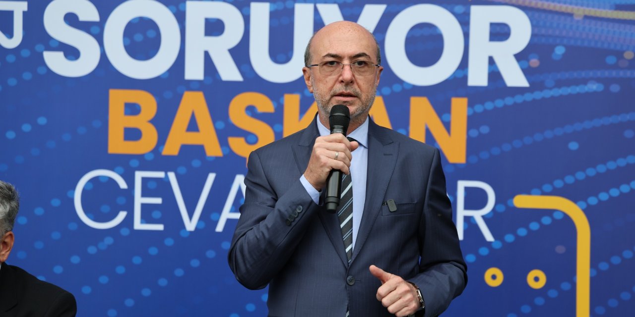 Selçuklu'da mahalle buluşması: Pekyatırmacı borçsuz belediye vurgusu yaptı