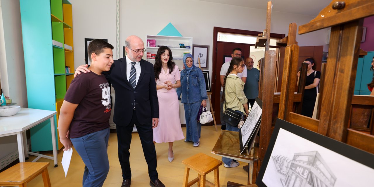 Selçuklu Sanat ve Tasarım Atölyesi’nde yıl sonu coşkusu
