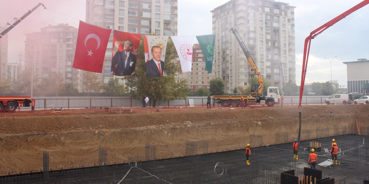 Meram’a modern emniyet binası: Temel atma töreninde tramvay müjdesi