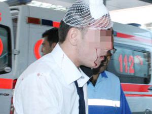 Merdivenlerden düşen öğrenci yaralandı