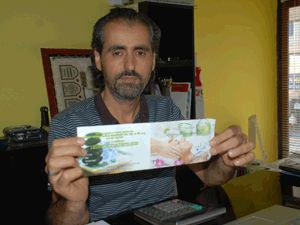 Sucuk ekmek 20 bin Euro