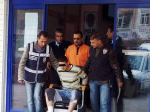 Kaçmak isteyen zanlı vurularak yakalandı