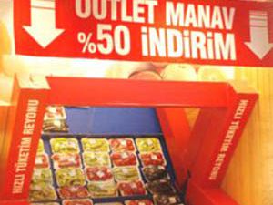 Domates, Outlet reyonunda