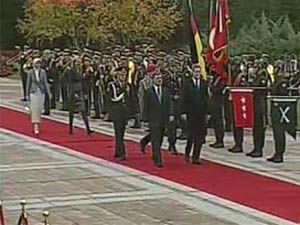 Hayrunnisa Gül ilk kez resmi törende