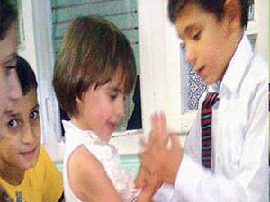 Gelin adayı 3, damat adayı 5 yaşında