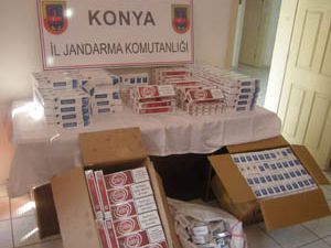 Jandarma kaçak sigaralara geçit vermedi