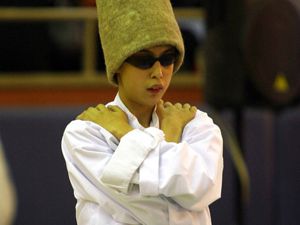 Engelli semazenlerden sema gösterisi