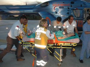 Taşçı yoğun bakımda