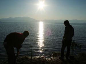 Beyşehir Gölünde olta günleri başladı