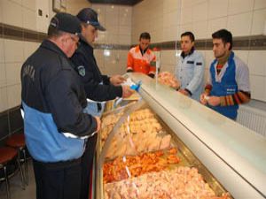Karatay Belediyesinde kasaplar denetlendi
