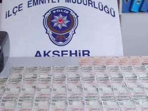 2 bin 800 TL sahte parayla yakalandı