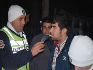 Konya yeni yıla cezalarla girdi