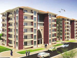 AKCAMİ konutlarının temeli atılıyor