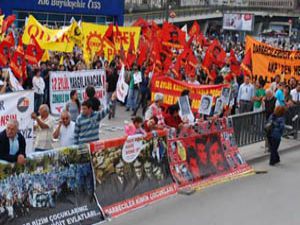 KESK Konya Torba Yasa Tasarısını protesto etti