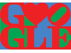 Googledan 14 şubat logosu