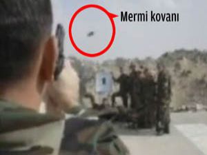 Yüzbaşı, Mehmetçiği hedef yaptı (video)