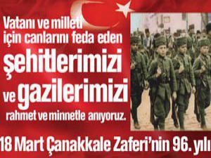 Çanakkale Zaferi eşine az rastlanır bir destandır