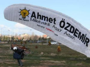 Aday adayı gökyüzüne çıktı!