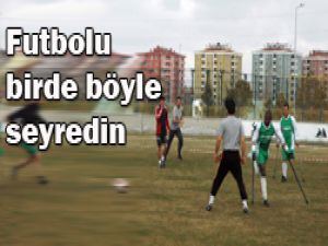 Selçuktan engellilerle dostluk maçı