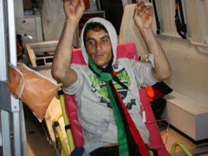 Yaralılar Libyadan askeri uçakla getirildi