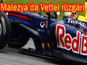 F1de Malezya yarışı Vettelin