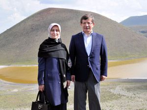 Davutoğlunun Konya gezisi yarım kaldı