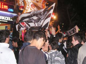 Konyada Beşiktaş coşkusu