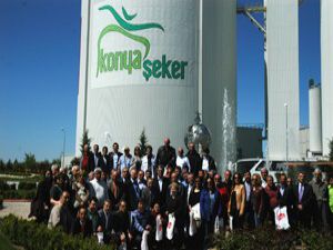 ZMO üyeleri Çumra Şeker Kampüsünü gezdi