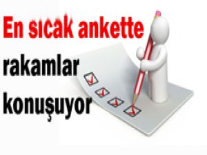 İşte en son yapılan anket