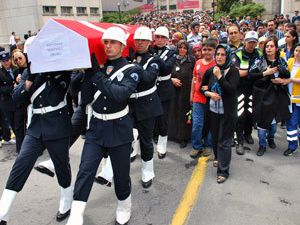 Şehidin cenazesi Konyaya gönderildi