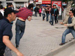 Konyada tehlikeli gerginlik