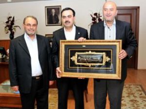 Mehir Vakfından Selçuk Öztürke ziyaret