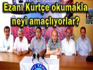 Konyadan Kürtçe ezan tepkisi