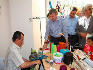 Engellileri el emeği görücüye çıktı