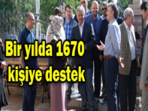 Aile Destek Merkezine ziyaret