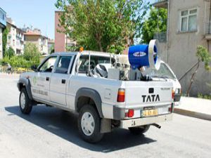 Meram haşere ile mücadeleye devam ediyor