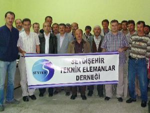 Teknik elemanlar sahaya indi