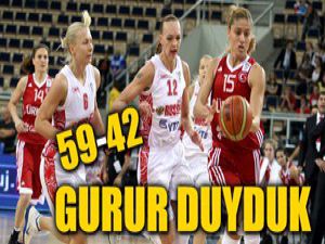 Potanın perilerine gümüş madalya: 59-42