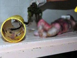 Su borusundan bebek cesedi çıktı!