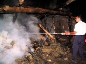 Seydişehirde evin garajı yandı