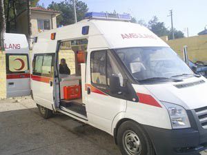 Ambulanslar görevde olunca yaralılar bekledi