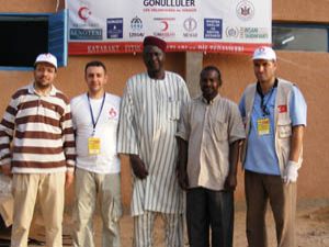 Yurtdışına, örnek yardım eli