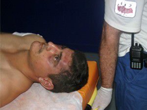 3 Km koşup canını kurtardı