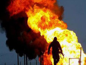 Polis aracı geçerken mayın patladı