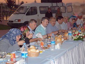 Muhtarlar Akyürekin verdiği iftarda buluştu