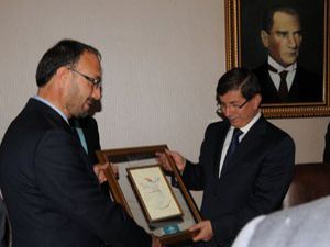 ASKONdan Davutoğluna ziyaret
