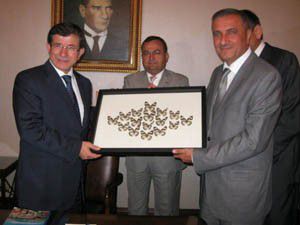 KONİSAD Davutoğlunu ziyaret etti